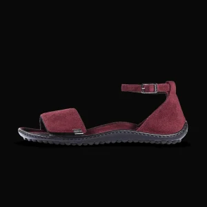 Sandalen^leguano Jara Barfußsandale Für Damen Bordeaux