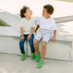 Kinder^leguano Leguanito Scio Kinder-Barfußschuhe Green